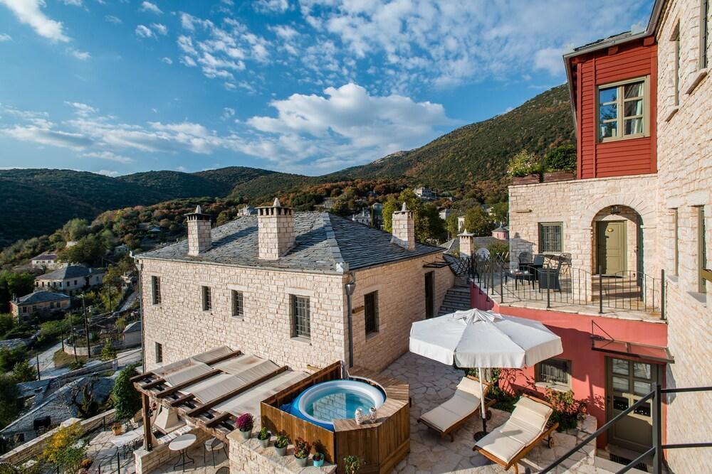 Pirrion Wellness Boutique Hotel Zagori Bagian luar foto