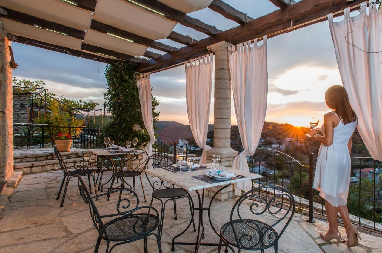 Pirrion Wellness Boutique Hotel Zagori Bagian luar foto